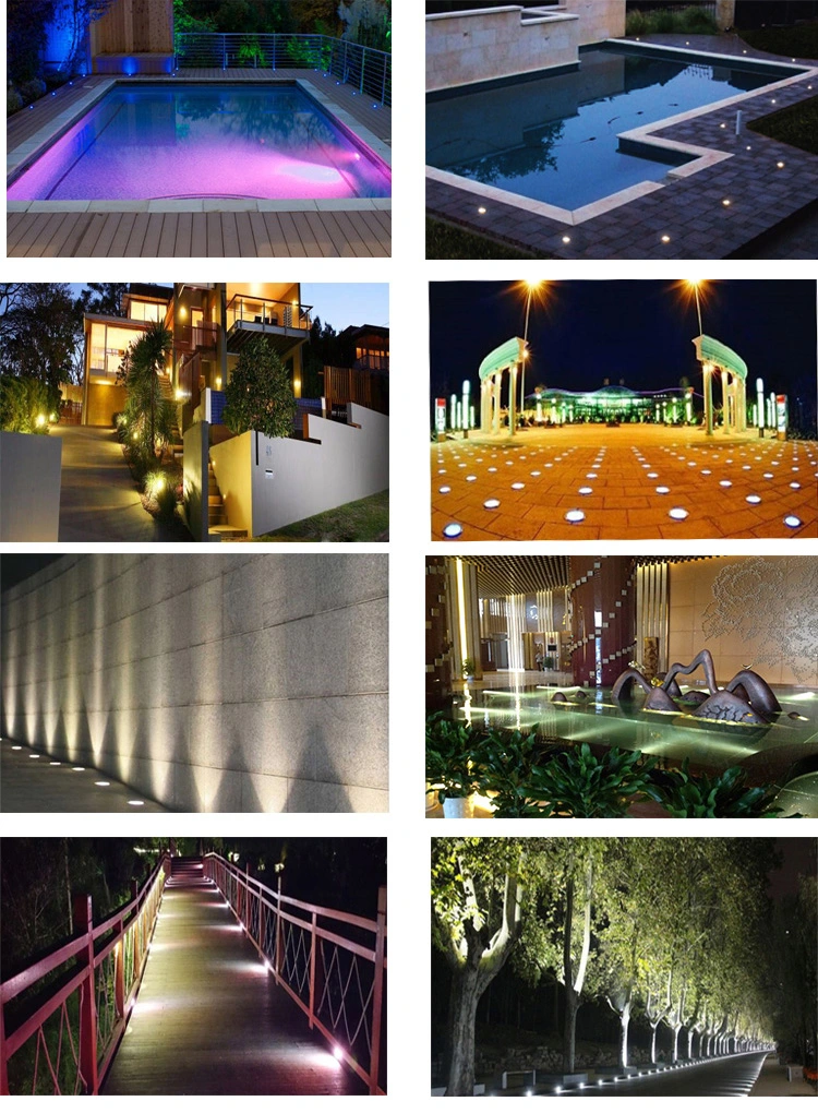 Swimming Pool Recessed Type Water Proof 3W LED Underground Lights