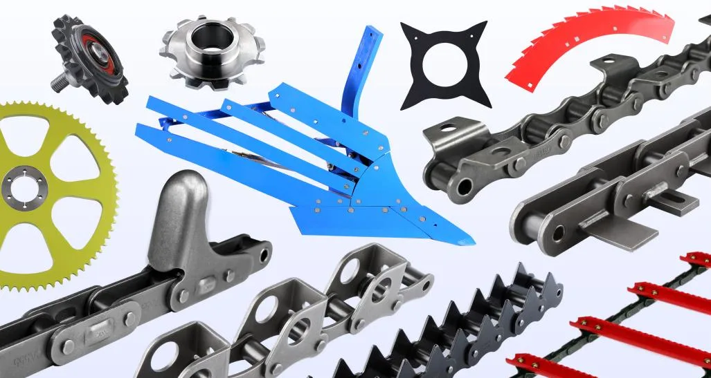 Sprocket Roller Chain Harrow Tillage Parts Knife Agricultural Machinery Parts Harvester Accessories