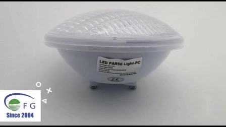 RGB PAR 56 Piscina 12V IP68 Bombilla LED para lámpara de piscina (PC/Vidrio/316SS)