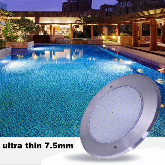 316ss DC12V Luz LED de alta potencia para piscina 25W 35W 42W Luz empotrada para piscina