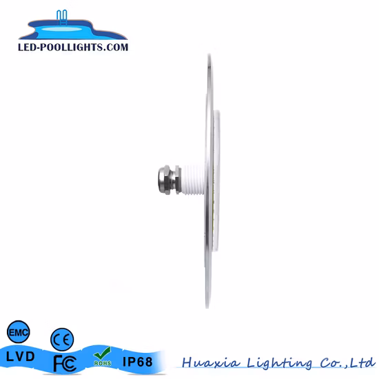 Luz de piscina rellena de resina para revestimiento de vinilo y fibra de vidrio 1