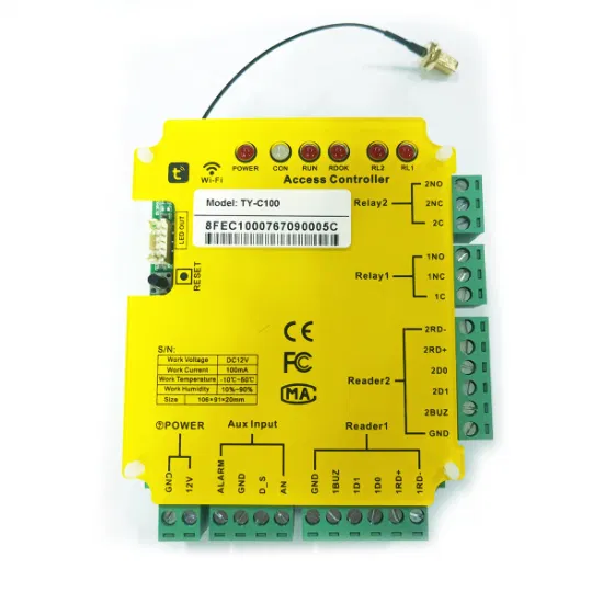 Tuya aplicación remota Control WiFi Panel de Control de Acceso inteligente Placa de Control de Acceso de puerta sistema de Control de acceso de seguridad