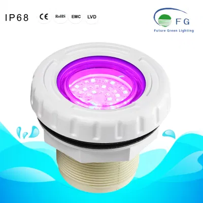 Luz LED empotrada bajo el agua/luz de piscina/luz subacuática/luz de SPA