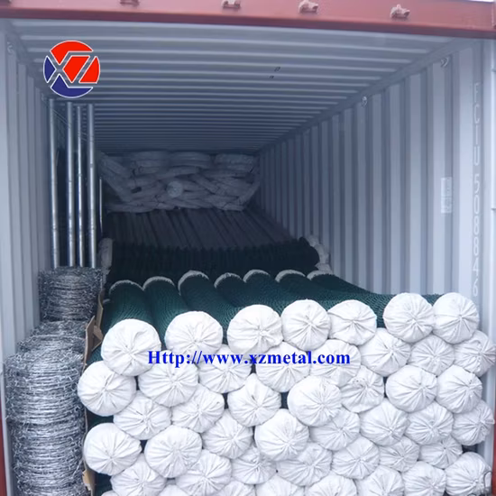 Cerca galvanizada de la cabra de la tela de la alambrada del agujero de 2 pulgadas los 4ftx50FT