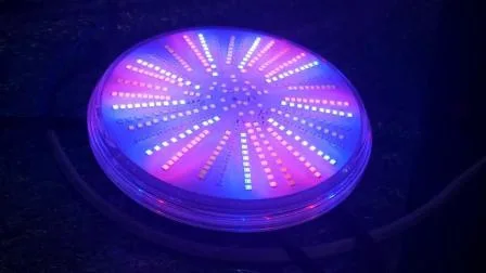 Bombilla LED RGB empotrada de 30W para iluminación de piscina, 12V AC/DC, IP68, PAR56