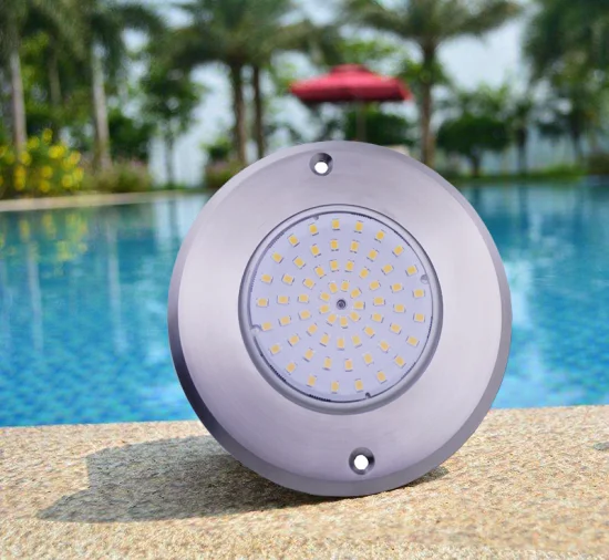 Luz blanca fría del SPA de la piscina del LED bajo el agua 12V 12W luz empotrada impermeable de la piscina del LED IP68